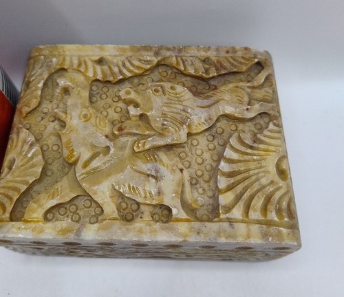 Vintage marble soap stone - vintage,
