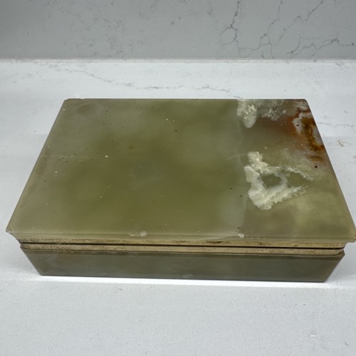 Vintage onyx marble hinged - onyx,
