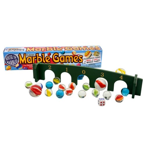 House marbles box - house,