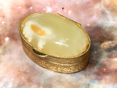 Marble topped pale green