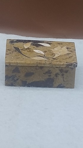Inlaid soapstone marble - inlaid,