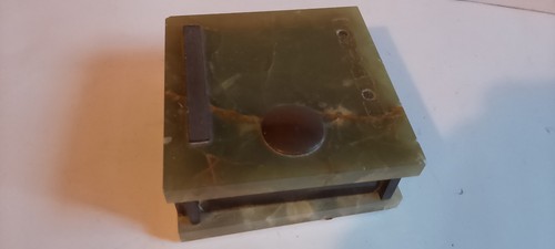 Vintage onyx brass bronze - onyx, /