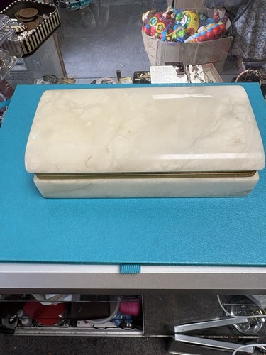 Marble onyx vintage trinket - onyx,