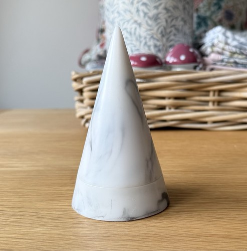 Stackers white grey marble - white,