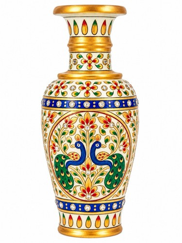 Hand painted indian - indian, marble