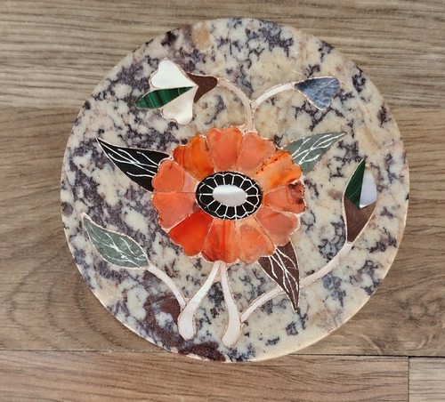 Trinket box with lid - trinket, marble