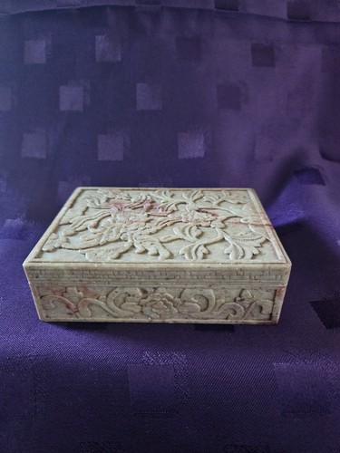 Marble feel rectangle trinket - rectangle,