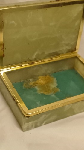 Onyx marble trinket - marble, box
