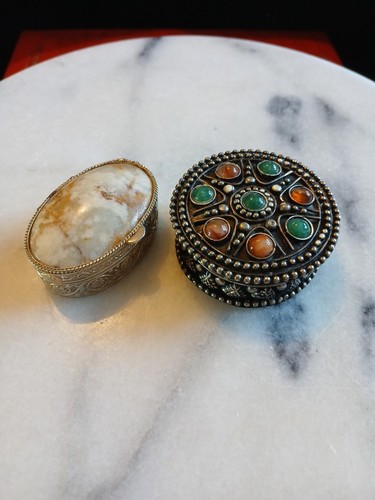 Pair vintage gemstone - vintage,