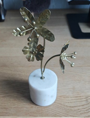 Next ornament gold metal - ornament,