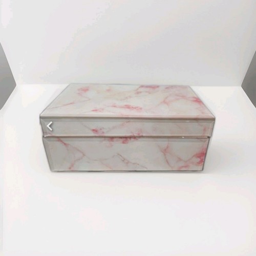 Marble glass jewellery storage - marble,