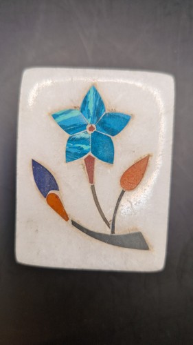 Small marble trinket box - marble,