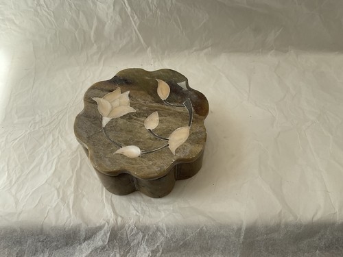 Vintage hand carved soapstone - vintage,