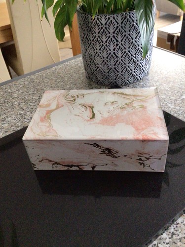 Glass marble effect - glass, jewellery