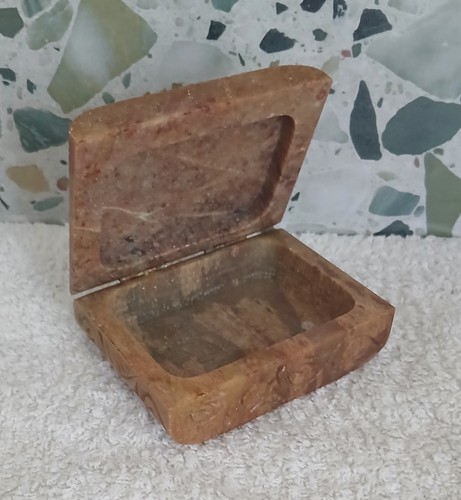 Marble stone lidded - marble,