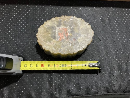 Marble tone trinket box