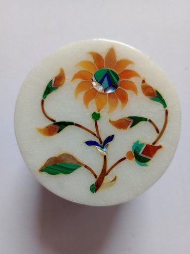 Marble gemstone inlay - inlay, indian