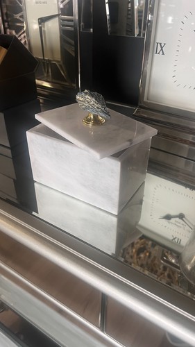 Marble trinket box