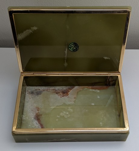 Vintage italian polished green - italian,