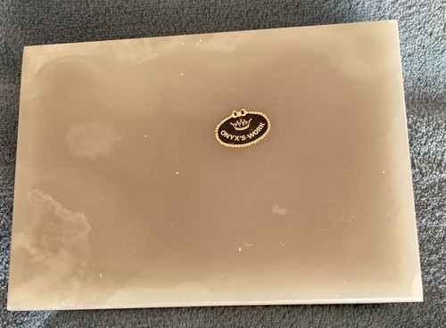 Vintage 70s onyx marble - onyx,