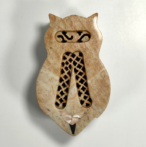 Vintage owl shaped soap - vintage,